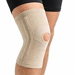 Orliman Medically Approved - Stretch Elastic Knee Support With Stays - Supplied to NHS for Arthritis/Tendonitis/Instability of the knee (MED - Knee Circ:36-41cm)