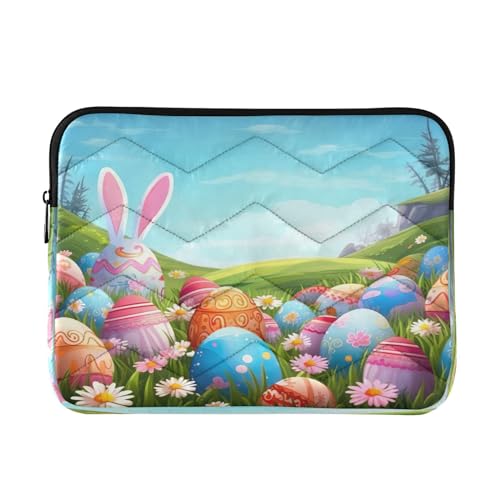 Funda para portátil con orejas de conejo 13-14 pulgadas miniatura 1