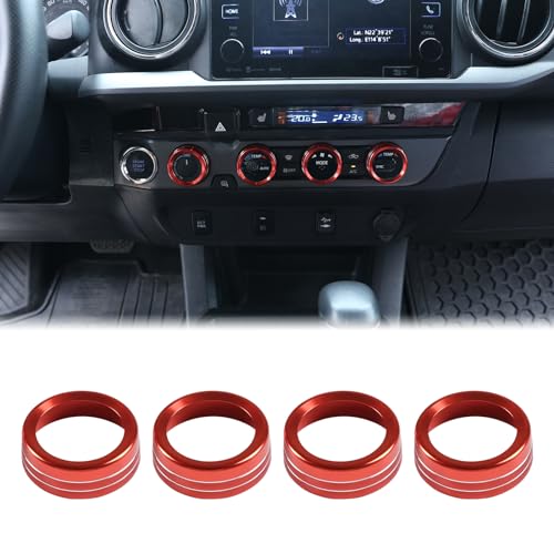 Bouton CD de climatiseur pour rafraîchir l'habitacle du Tacoma en voyage