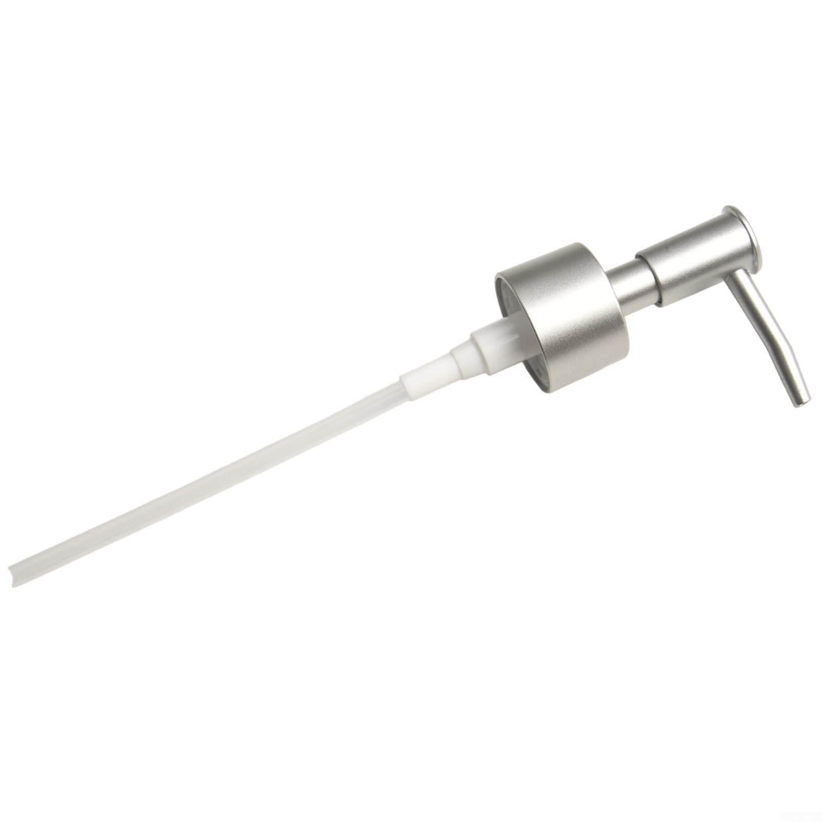 Pompka do mydła 28/400 butelek nablatowych, pompa, części zamienne kuchni, łazienki, butelki na blat(Brushed Silver)