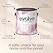 EVOLVE Paint & Primer: Environment-friendly, Low Sheen with One-coat Coverage for Interior & Exterior surfaces (Posy Pink, 1-Gallon)