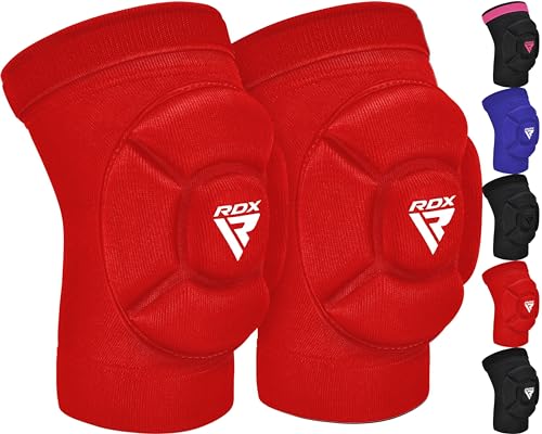 RDX Ginocchiere per MMA, Kick Boxing e Muay Thai Training, Supporto Imbottito in Schiuma per...