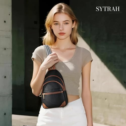 SYTRAH Anti-Theft RFID Sling Purse