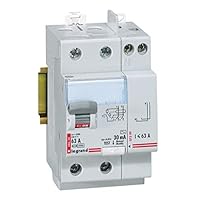 Lot De 2 Interrupteurs Différentiels Legrand – 2P 63A 30mA Type A, Neufs