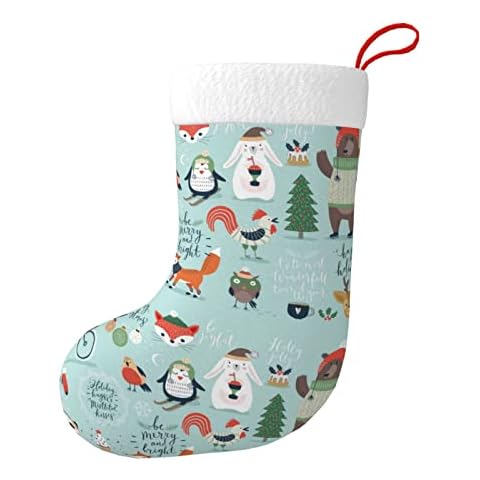 Peiyeety Christmas Stockings for Holiday Decor Cover