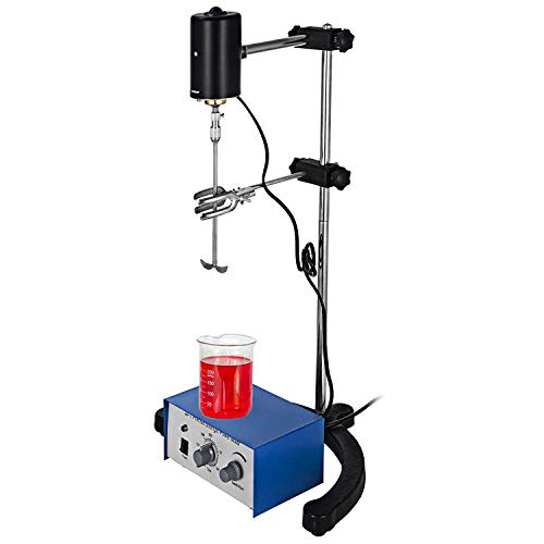 Mophorn Electric Overhead Stirrer Mixer 0-2000 RPM Overhead Stirrer Mixer 100W Lab Mixer