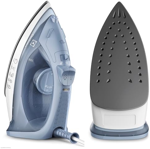 Ferro de passar seco e vapor Electrolux base antiaderente vapor v...