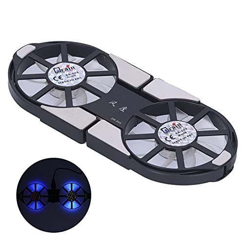 Base enfriadora para laptop Tyenaza con doble ventilador miniatura 7