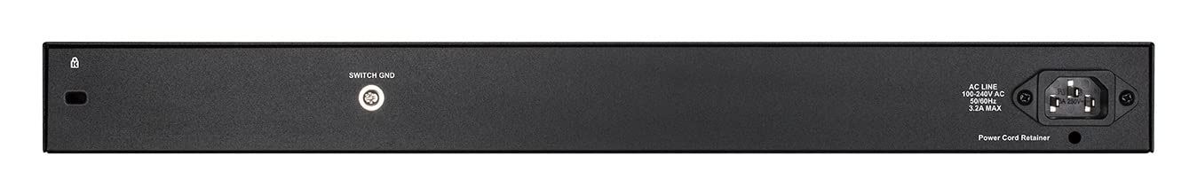 D-Link DGS-1210-28P/E Smart+ Managed Gigabit Switches 24 Ports + 4 Ports Combo - Cordon d'alimentation UE Uniquement