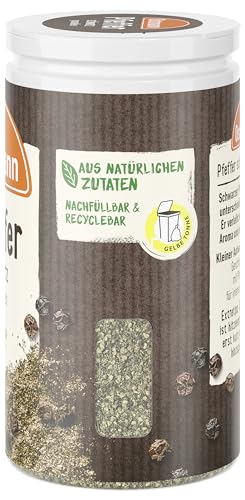 Ostmann Pfeffer schwarz gemahlen, 40 g (Verpackungsdesign kann abweichen) (Packung mit 2)