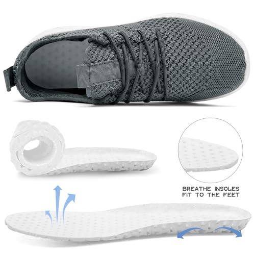 Road Running Shoes for Mens Womens Slip On Casual Walking Tennis Sneakers Minimalist Shoes Unisex Slip-Resistant Work Sneakers Breathable Athletic Workout Jogging Footwear4