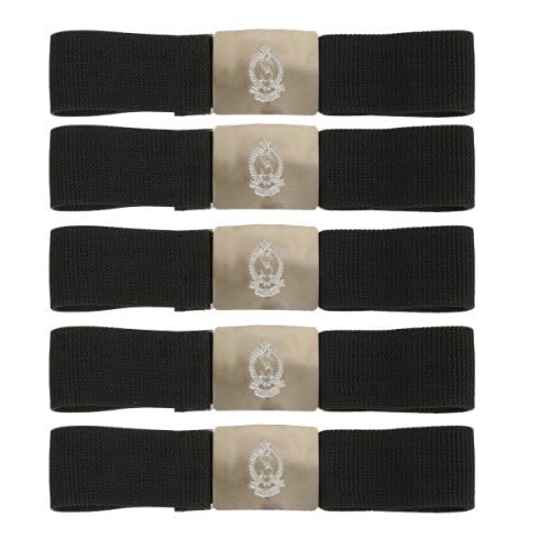 Security Guard Belt with Metal Buckle, Black, Adjustable-image-32