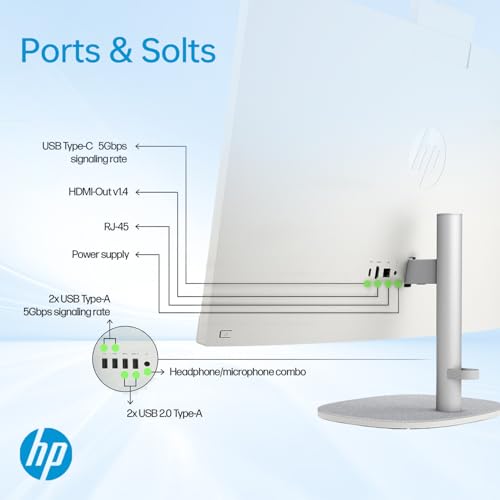 Image of HP 2026 Pro 27 Business All-in-One Desktop, 27 inch FHD Touchscreen, Intel Core Ultra 7 155U, 32GB DDR5 RAM, 1TB SSD, Wi-Fi 6, Webcam, Wired KB & M, Next Gen AI, Bundle with ADATA 64GB Flash Drive