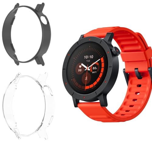 Image of For CMF by Nothing Watch 3 Pro Case Cover [JYJIEJIEJIE] PC Material Scratch Resistant Durable Easy Installation Shock Absorption Accessories Compatible CMF by Nothing Watch 3 Pro Protective Case