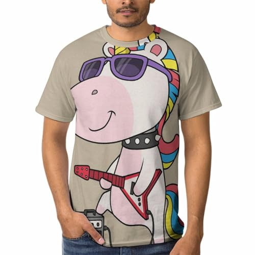 T-shirt homme Licorne des Rochers idéal pour vos sorties décontractées