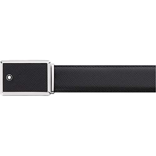 Montblanc Adult's Classic Line Belt, Black, 120