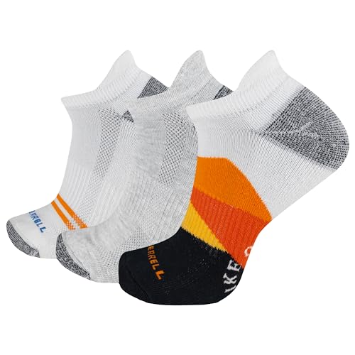 Image of Merrell Unisex Adult Cushioned Low Cut Tab Socks (3-Pair)