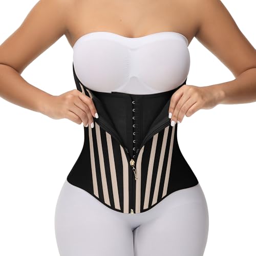 Image of SHAPSHE Waist Trainer for Women Tummy Control Corset Sport Workout Body Shaper Postpartum Belly Band Gym