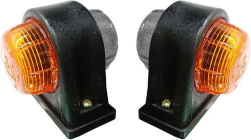 Feux de position ambre et transparent pour tracteurs Case IH Utility Series