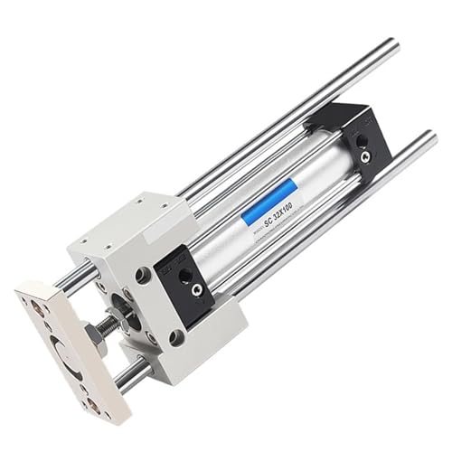 Support de guidage de cylindre pneumatique pour éliminer le jeu mécanique