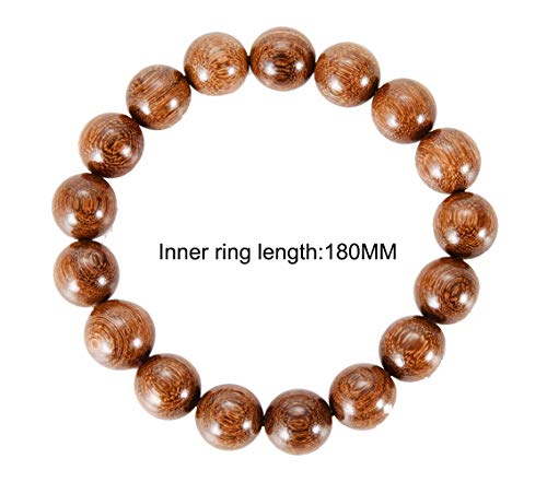 Image of Prayer Bead bracelet Mala Beaded Bracelets for Men Women 12 /15MM