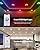 Sunco 6 Pack 4 Inch Smart Ultra Thin LED Recessed Ceiling Lights with Night Light, Tunable CCT 2700K to 5000K, Dimmable, 11W, Smooth Trim, Canless with Junction Box
