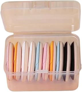 Juego de 10 mini almohadillas de polvo con es...