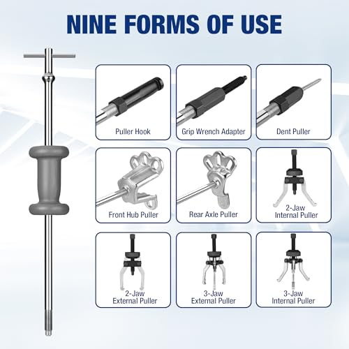 WORKPRO 9-Way Slide Hammer Kit
