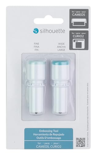 Kit de 2 Outils d'embossage pour Silhouette Cameo 5 et Silhouette Curio 2
