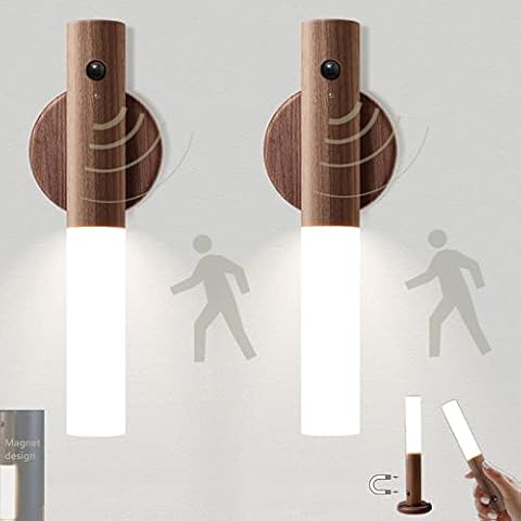 Luces de Escaleras Interior con Sensor de Movimiento y Pilas Recargables USB Cover