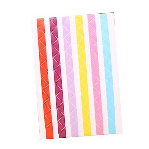 OSALADI Self-Adhesive Picture Corners Photo Corner Stickers 50 Sheets/102pcs for Scrapbook Albums