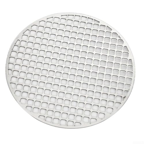Rejilla para barbacoa de camping de acero inoxidable, 28 cm de diámetro, perfecta para jardín y reuniones al aire libre (26 cm)