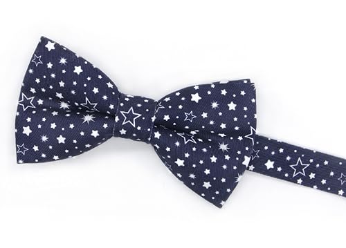 Image of OCIA Cute Pattern Pre-tied Bow Tie Adjustable Bowties for Adult & Children