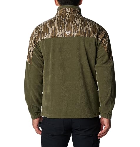 Image of Columbia mens Phg Fleece Overlay 1 /4 Zip