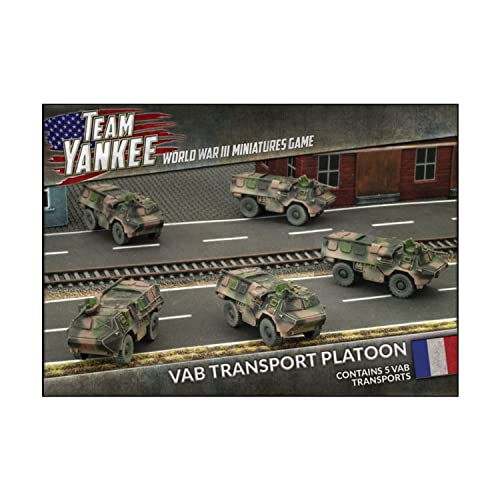 Flames of War Team Yankee French VAB Transport Pelotón (TFBX03)