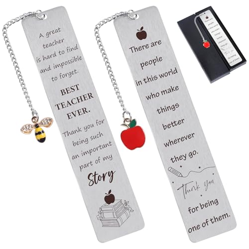 Metal Bookmarks - Pastor Appreciation Gifts for Men & Women - Religious Christian Gifts for Birthday, Thanksgiving & Christmas