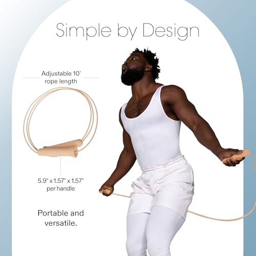 Bala-Weighted-Jump-Rope-for-Women-Men-Adjustable-Replaceable-Jumping-Rope-for-Adults-Workout-Jump-Rope-Ergonomically-Designed-for-Cardio-HIIT-Skipping-Rope-with-Silicone-Handles