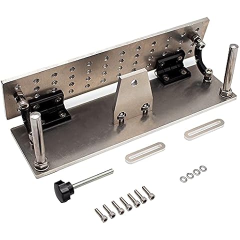 LeTkingok Universal Belt Grinder Parts Knife Sharpener Jig, Belt Sander Knife Jig Sharpening Locator Handheld Knife Sharpening Clip Cover