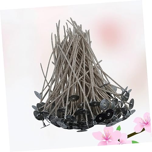 100 mechas pre-enceradas para velas con base miniatura 2