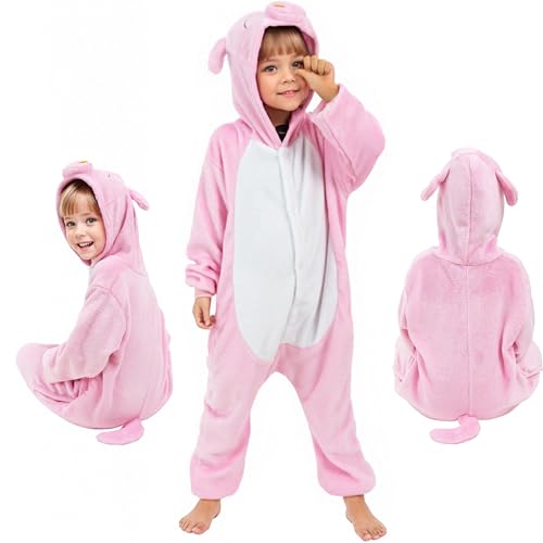 Breevo Pig Costume Toddler Kids Halloween Toddler 2T 3T Size 4 5 6 7 8