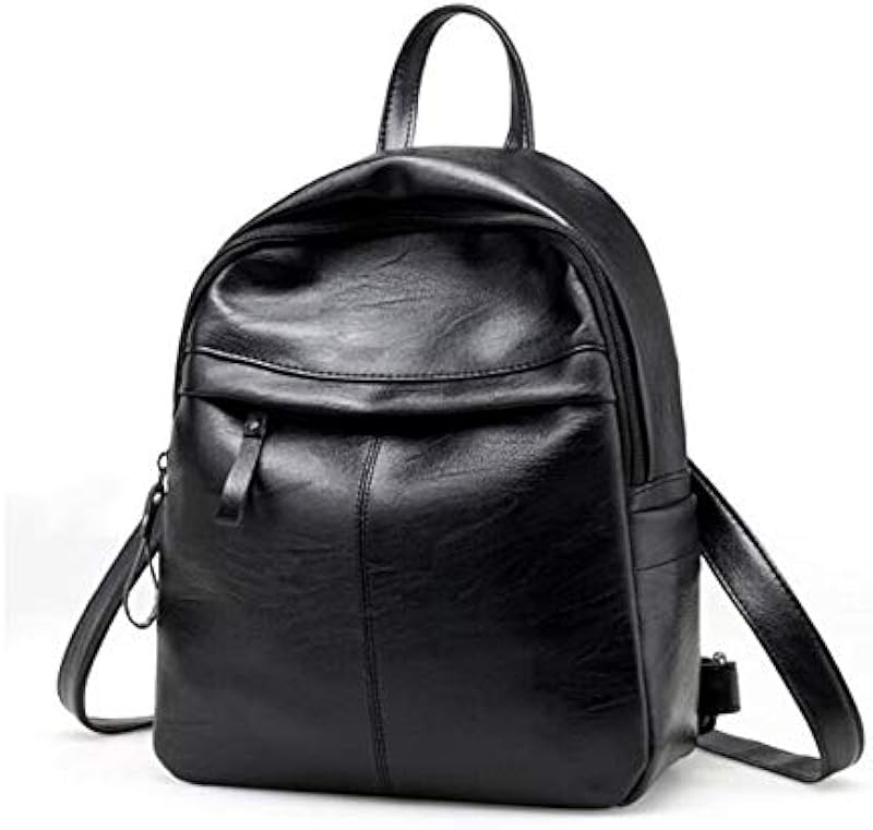 Mochila Feminina em Couro Sintético Preta Bolsa Feminina Em Couro Sintético Preta Estilosa para Passeios e Viagens Casual Dia a Dia Espaçosa em oferta na Shopee Mochila Feminina em Couro Sintético Preta Bolsa Feminina Em Couro Sintético Preta Estilosa para Passeios e Viagens Casual Dia a Dia Espaçosa em oferta na Shopee