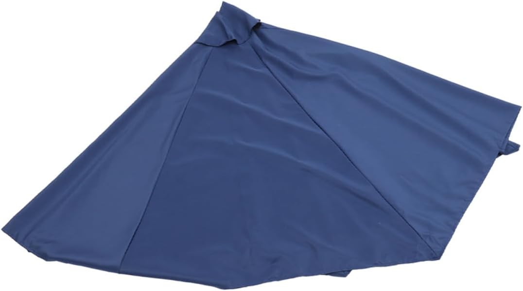 BESPORTBLE Outdoor Patio Umbrella Replacement Canopy Sunshade Fabric for Patios Beaches UV Protective Easy Installation Versatile Design for Outdoor Use