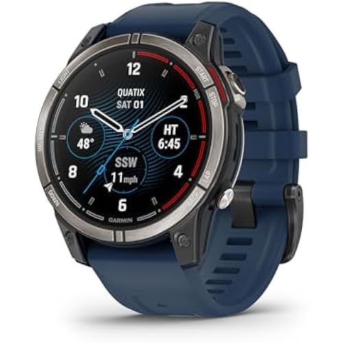 Garmin quatix® 7 Pro, Premium Boating GPS Smartwatch, 47mm