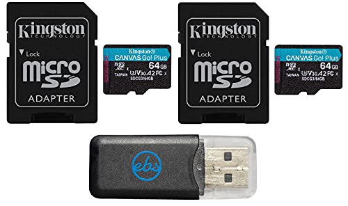 Kingston Canvas Go Plus 64GB V30 A2...