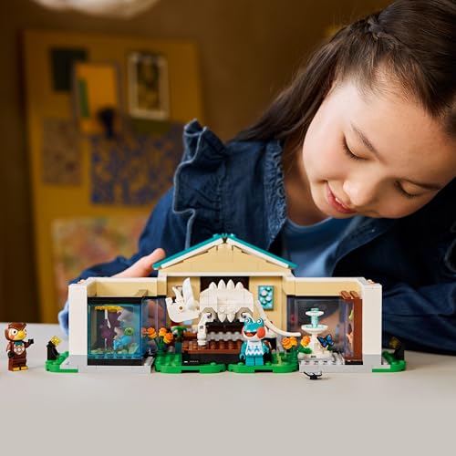 Image of LEGO Animal Crossing Blathers's Museum Collection Building Toy - Pretend Play Set W /2 Toy Minifigures for Girls & Boys, Ages 7+ - Building Blocks for Kids - Gift Idea for Birthdays & Gamers - 77056