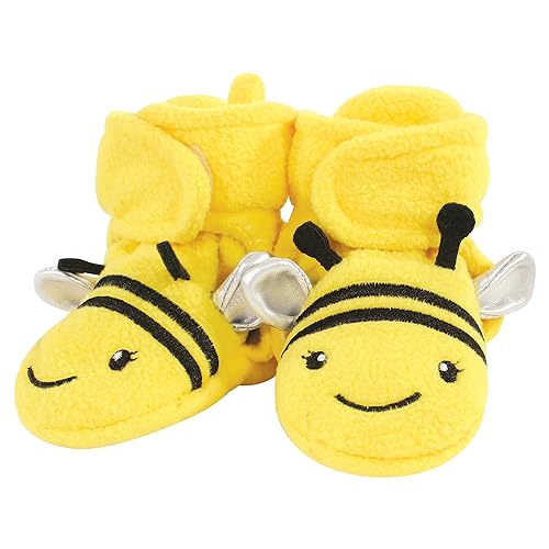 Image of Hudson Baby Unisex-Baby Cozy Fleece BootiesSlipper Sock
