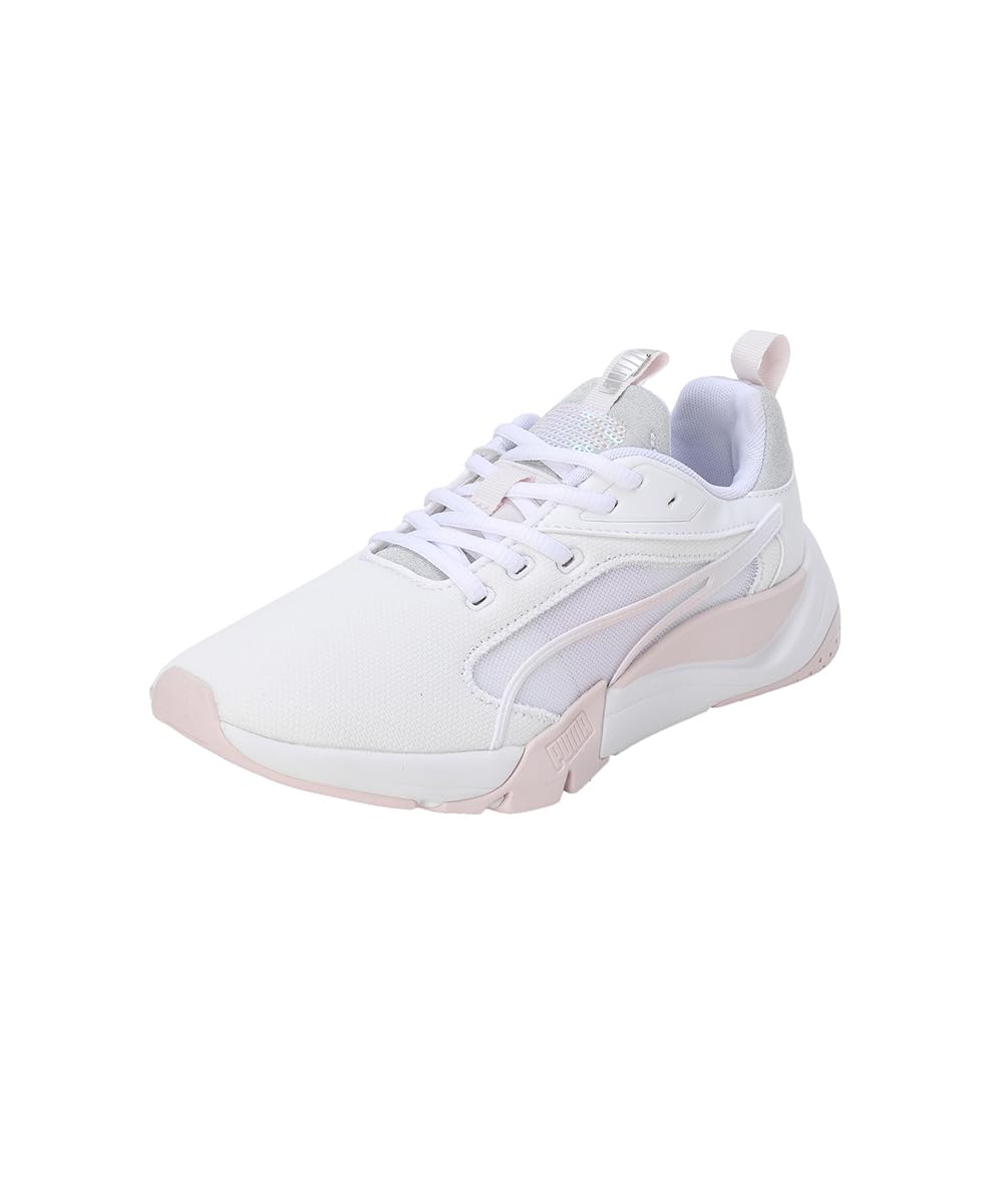 Puma Womens Zora Winter Wonderland White-Galaxy Pink-Silver Sneaker - 3.5 UK (39337901) (B0CV3GR3P1) Amazon Price History, Amazon Price Tracker