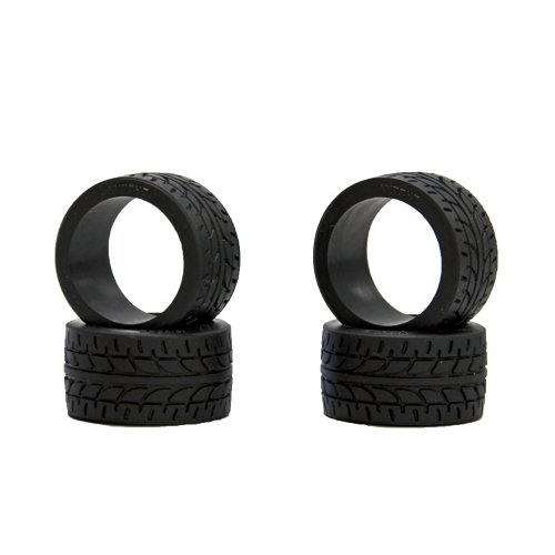 Pneus 30 Shore pour Mini-Z Radial taille L l'excellence du grip en lot de 4