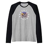 Photo Gallery betsy ross american bald eagle bandiera usa indipendenza patriota maglia con maniche raglan Photo Gallery betsy ross american bald eagle bandiera usa indipendenza patriota maglia con maniche raglan