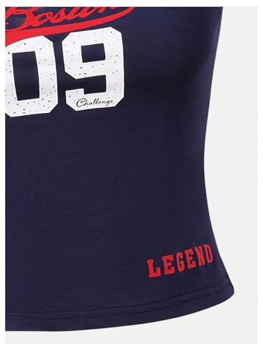 Girl's Number Letter Graphic Cami Top Spaghetti Strap Workout Camisole Tops3